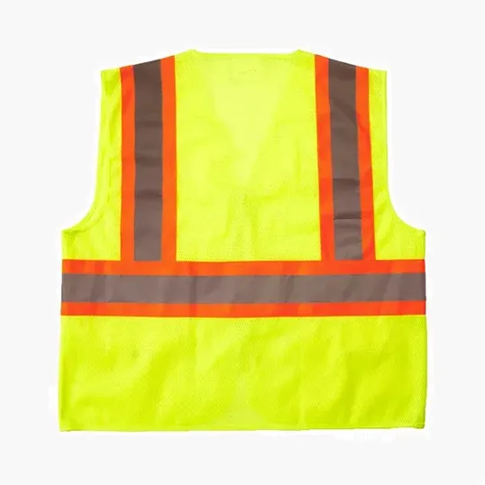 Xtreme Visibility DOT Class 2 Contrast Stripe Zip Vest — view 2