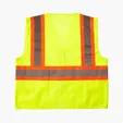 Xtreme Visibility DOT Class 2 Contrast Stripe Zip Vest — view 2