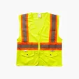 Xtreme Visibility DOT Class 2 Contrast Stripe Zip Vest — view 3