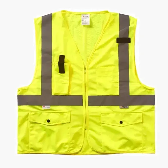 Xtreme Visibility Surveyor Class 2 Zip Safety Vest