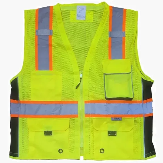 Xtreme Visibility Class 2 Premium Surveyor Zip Vest