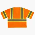 Xtreme Visibility DOT Class 3 Contrast Stripe Zip Vest — view 2