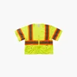 Xtreme Visibility DOT Class 3 Contrast Stripe Zip Vest — view 3