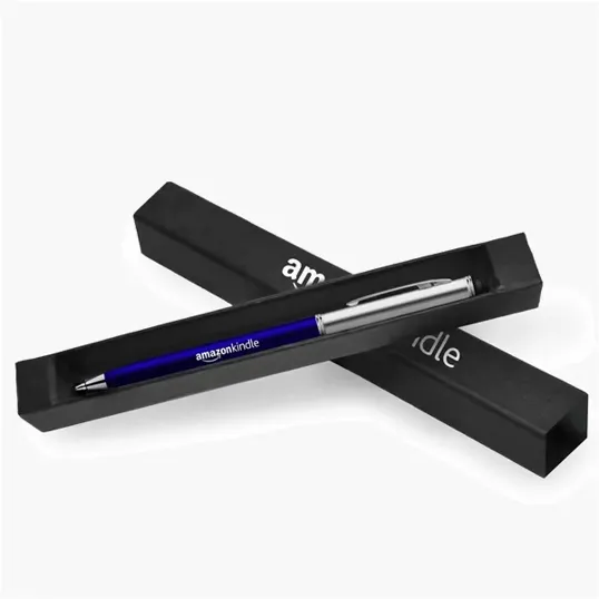 Slim iStylus Pen, Metal Twist-Action Stylus with Black Ink — view 2