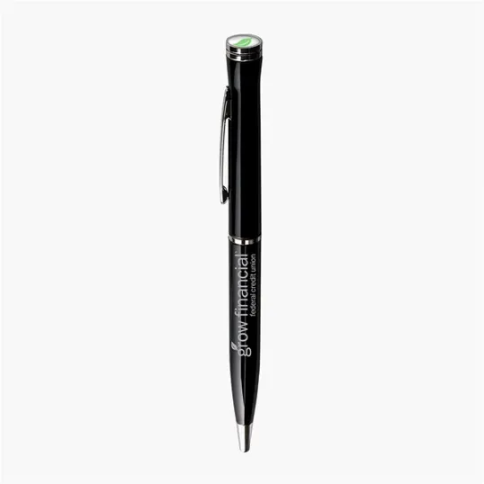 Logo Top Premier Metal Twist-Action Pen — view 3
