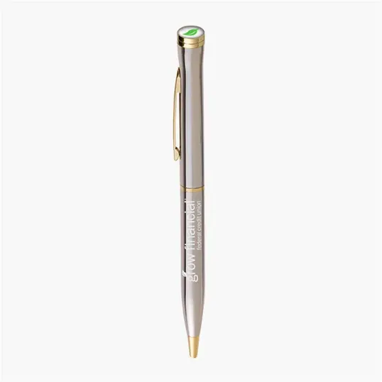 Logo Top Premier Metal Twist-Action Pen — view 4