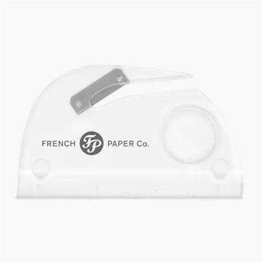 3-in-1 Desk Tool with Magnifier, Letter Opener and Ruler