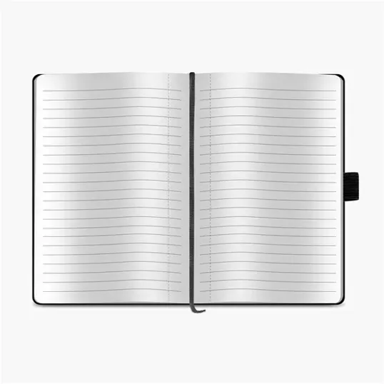 Presidential Journal with Ribbon Marker and Elastic Strap — view 2