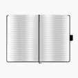 Presidential Journal with Ribbon Marker and Elastic Strap — view 2