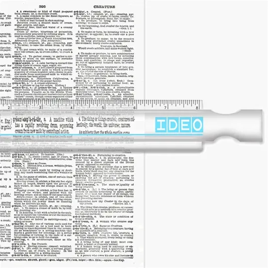 Wow 8-Inch Clear Ruler with Double Magnifier Handle — view 2