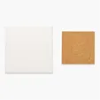 Square Absorbing Stone Coaster — view 5