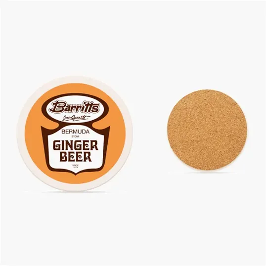 Round Absorbing Stone Coaster
