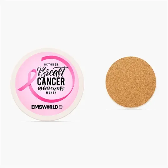 Round Absorbing Stone Coaster — view 4