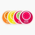 Round Absorbing Stone Coaster — view 3