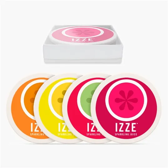 Round Absorbing Stone Coaster Set, 4-Piece — view 7