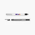 Medium Snap Blade Cutter with Pocket Clip and Locking Slide