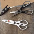 Left/Right Scissors with Serrated Blades — view 11