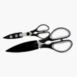 Left/Right Scissors with Serrated Blades — view 6