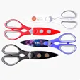 Left/Right Scissors with Serrated Blades — view 8