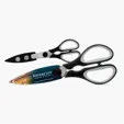 Left/Right Scissors with Serrated Blades — view 4