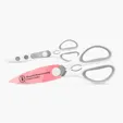 Left/Right Scissors with Serrated Blades — view 5