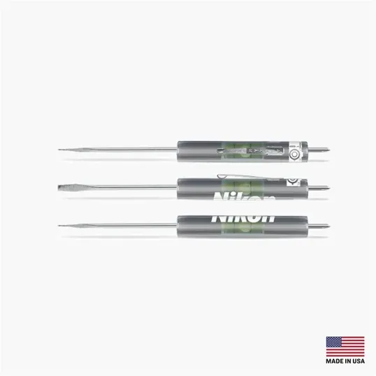 Level Rite™ Fixed Blade Screwdriver with Level Handle