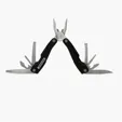 Stainless Steel Plier Multi-Tool with Carry Pouch — view 3
