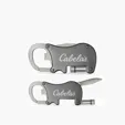 Multi-Tool Carabiner with Knife, LED Light, and Bottle Opener