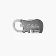 Multi-Tool Carabiner with Knife, LED Light, and Bottle Opener — view 4