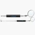 Inspection Mirror/Pickup Tool with Telescoping Shaft