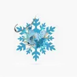Acrylic Ornament with Bead Chain — view 5