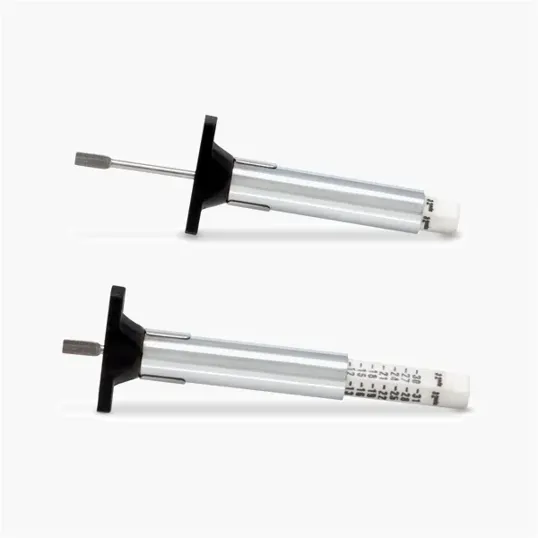 Stainless Steel Tire Depth Gauge with ABS Barrel Body — view 3