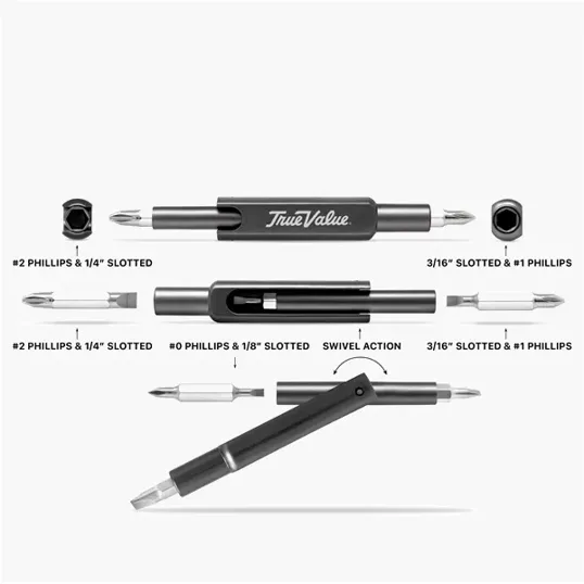 Top Torque™ 8-in-1 T-handle Screwdriver