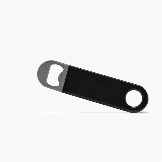 5" Stainless Steel Flat Pocket Bottle Opener — view 4