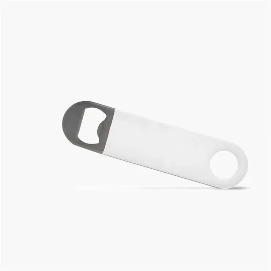 5" Stainless Steel Flat Pocket Bottle Opener — view 5