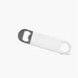 5" Stainless Steel Flat Pocket Bottle Opener — view 5
