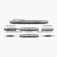 4-in-1 Precision Screwdriver with Dual-Ended Mini Bits