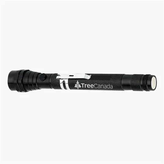 Telescoping Flex Flashlight with Magnetic Base and LED Tip — view 2