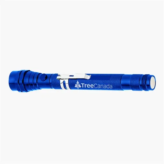Telescoping Flex Flashlight with Magnetic Base and LED Tip — view 3