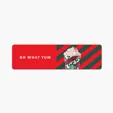 Mini Bumper Sticker Shaped Emery Board — view 4
