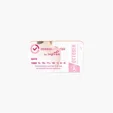 Write On Emery Board, Rectangle Nail File with Printable Back — view 4