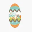 Easter Egg Shaped Emery Board — view 3