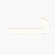 Candy Cane Shaped Emery Board — view 6