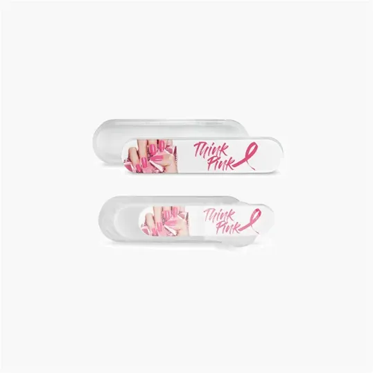 Mini Salon Board Nail File with Frosted Carrying Case — view 3