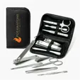 Executive Manicure Set with Leatherette Case