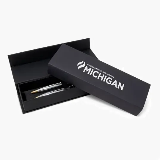 Double One Piece Magnetic Gift Box for Pen Sets