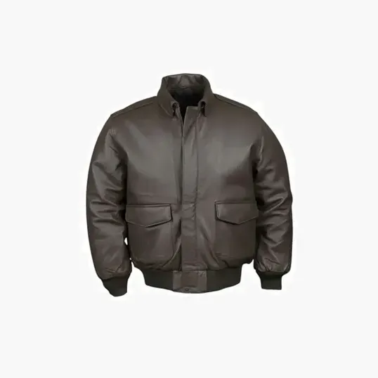 Napa Leather Bomber Jacket — view 9