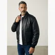 Napa Leather Bomber Jacket