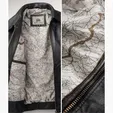 Burk's Bay Buffed Leather Bomber Jacket — view 3