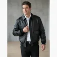 A-1 Cowhide Bomber Jacket by Burk's Bay